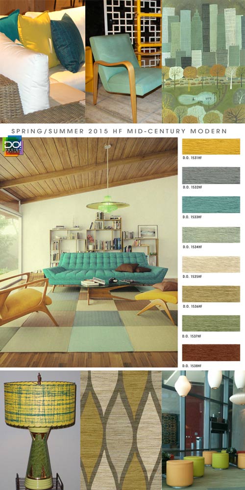 Spring Summer 2015 Interior Trends from Design Options